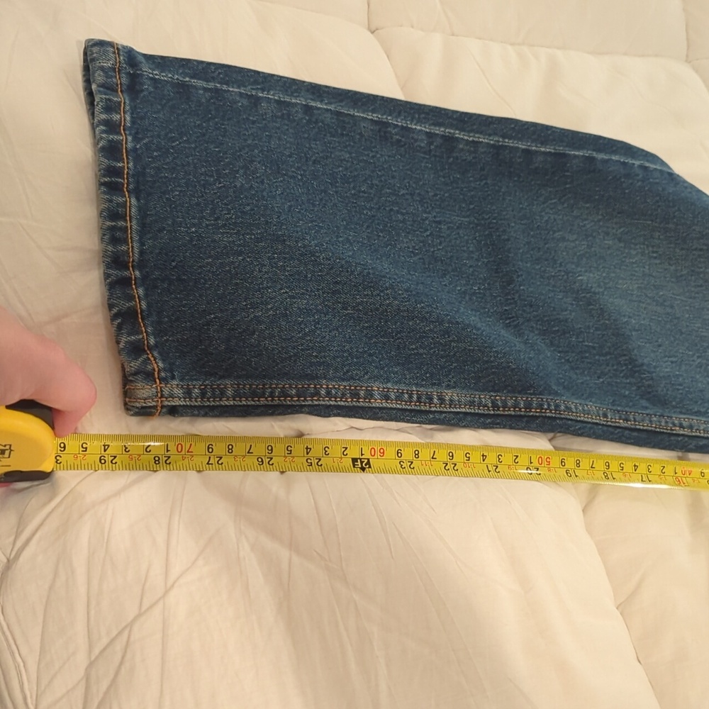 Women's On 34th high rise straight leg jean. Medium dark. Ntw - Picture 10 of 10